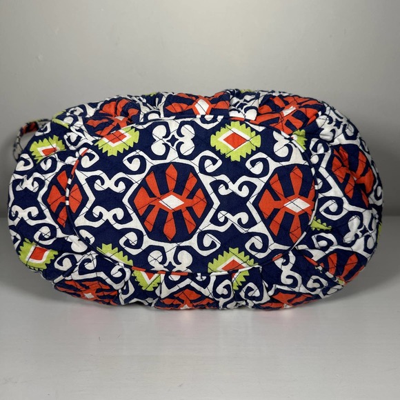 EUC Vera Bradley Sun Valley Glenna Large Double Shoulder Strap Satchel Daily Bag - Picture 3 of 8